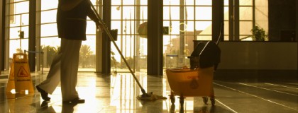 Is it time to hire a janitor?  Top Five reasons to hire a commercial cleaning service.